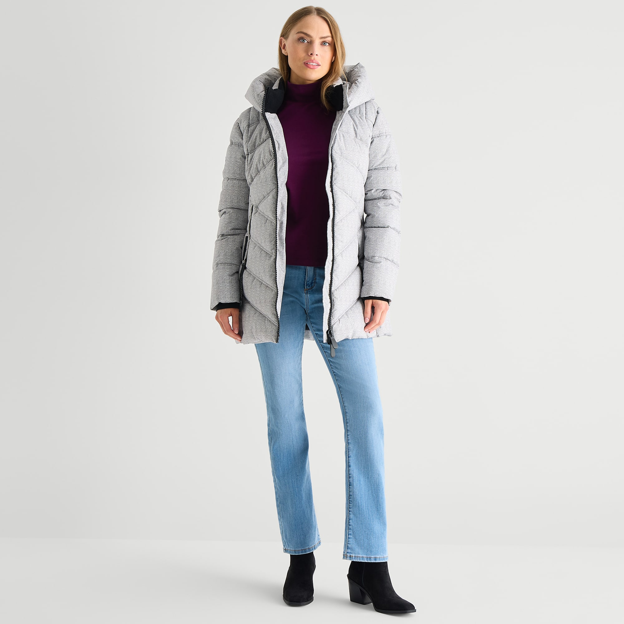 Canada Weather Gear Womens Water Resistant Heavyweight Parka - JCPenney