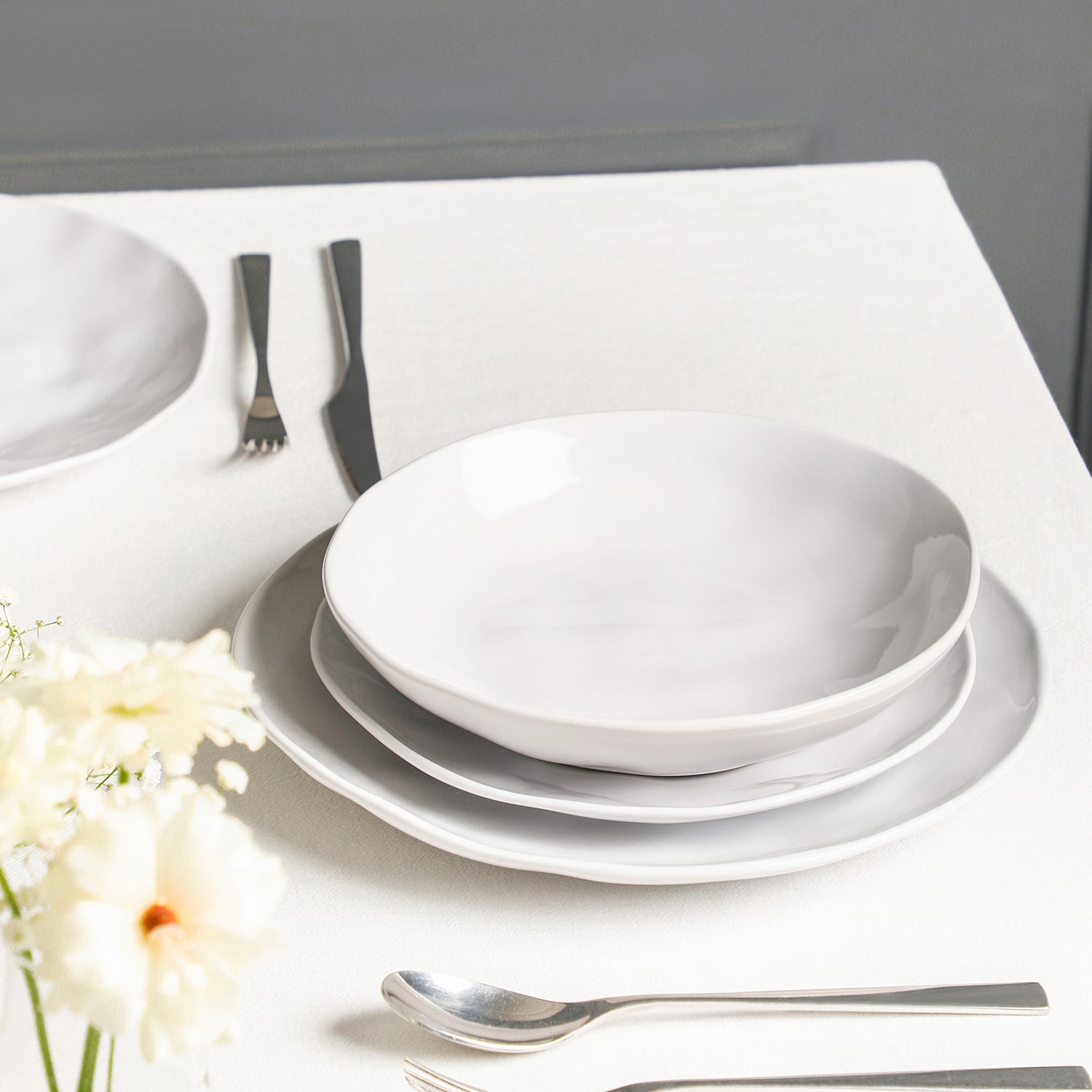 Stone + Lain Harper -pc. Stoneware Dinnerware Set