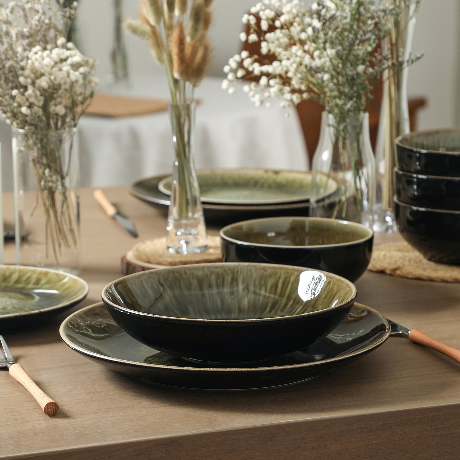 Stone + Lain Riley -pc. Stoneware Pasta Bowl