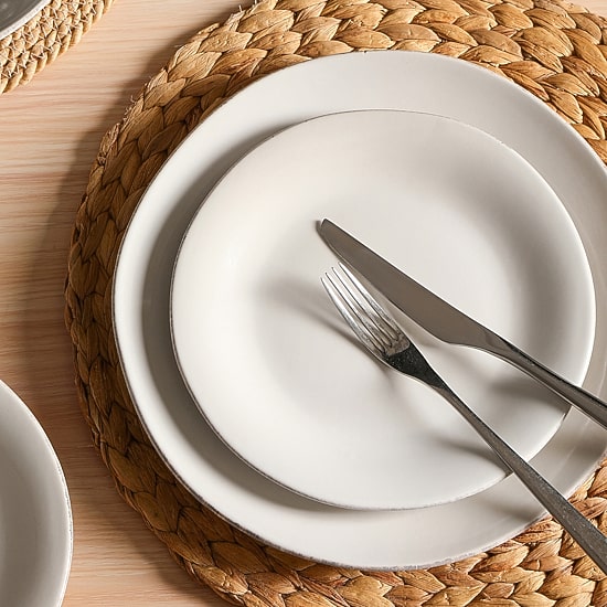 Stone + Lain Essence 12-pc. Stoneware Dinnerware Set