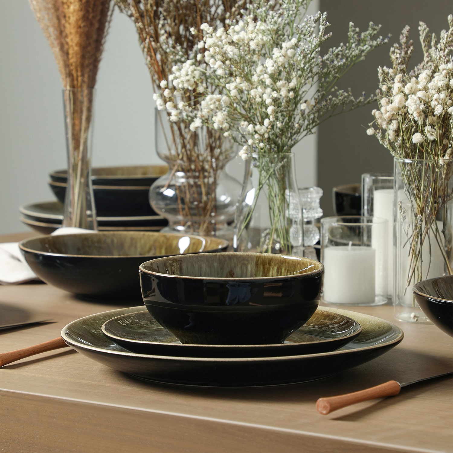 Stone + Lain Riley 12-pc. Stoneware Dinnerware Set