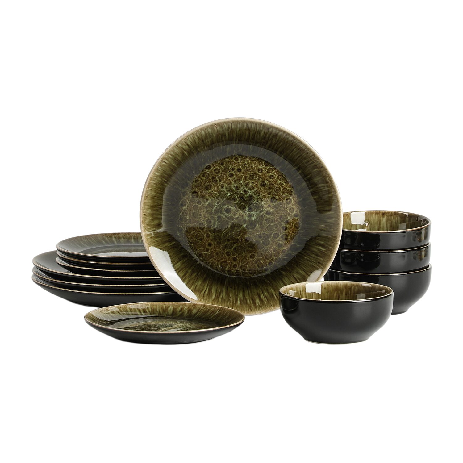 Stone + Lain Riley 12-pc. Stoneware Dinnerware Set