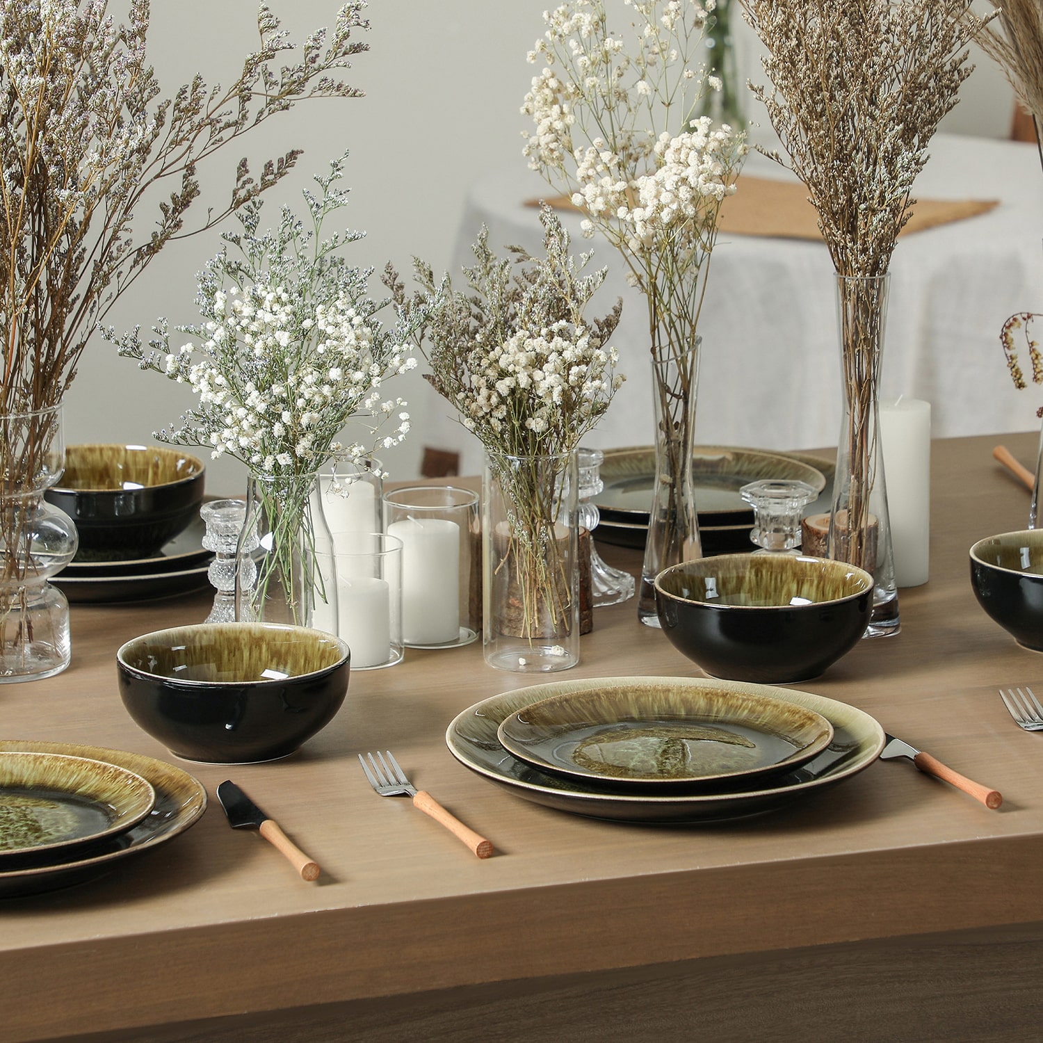 Stone + Lain Riley 12-pc. Stoneware Dinnerware Set