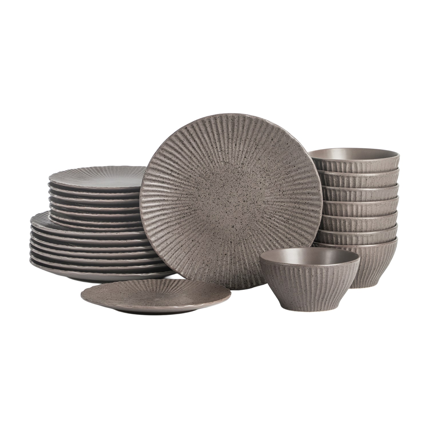 Stone + Lain Arlo 24-pc. Stoneware Dinnerware Set