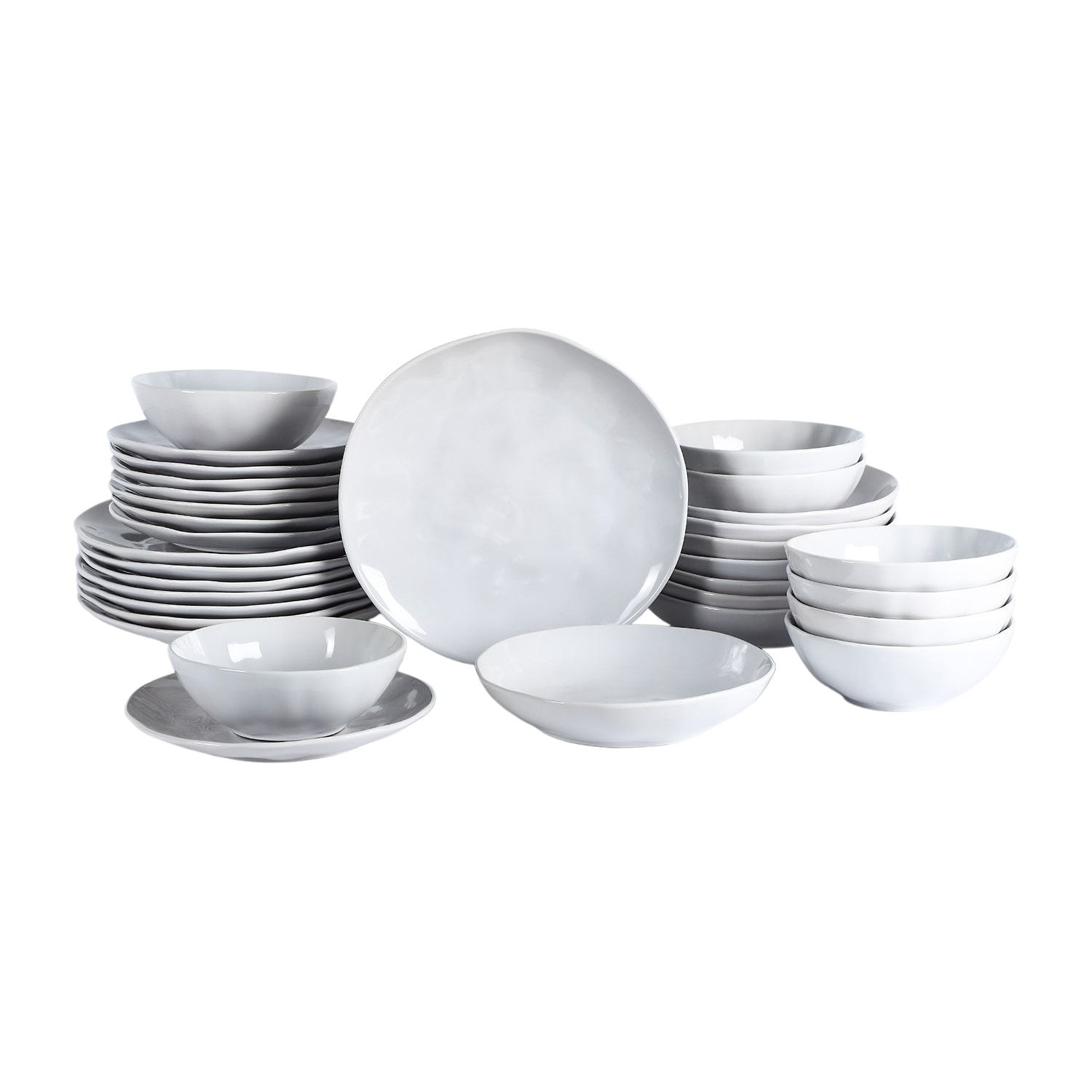 Stone + Lain Harper 32-pc. Stoneware Dinnerware Set