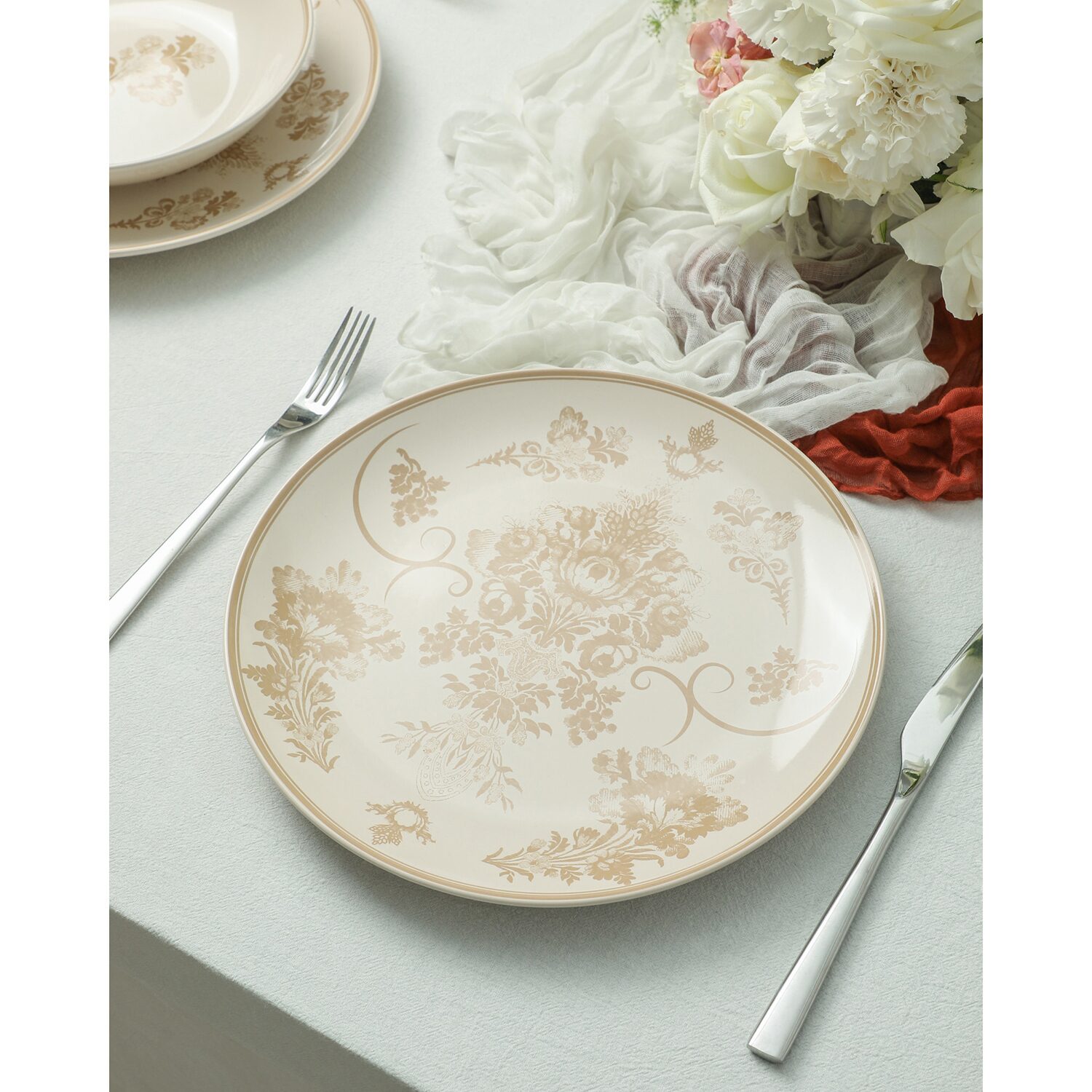 Stone + Lain Opal -pc. Stoneware Dinnerware Set