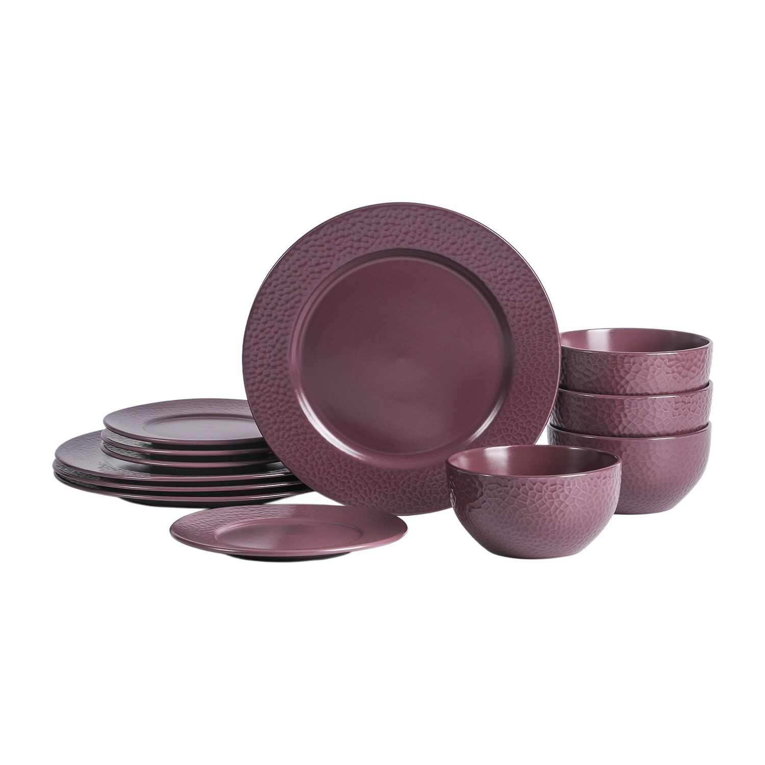 Stone + Lain Topaz -pc. Stoneware Dinnerware Set