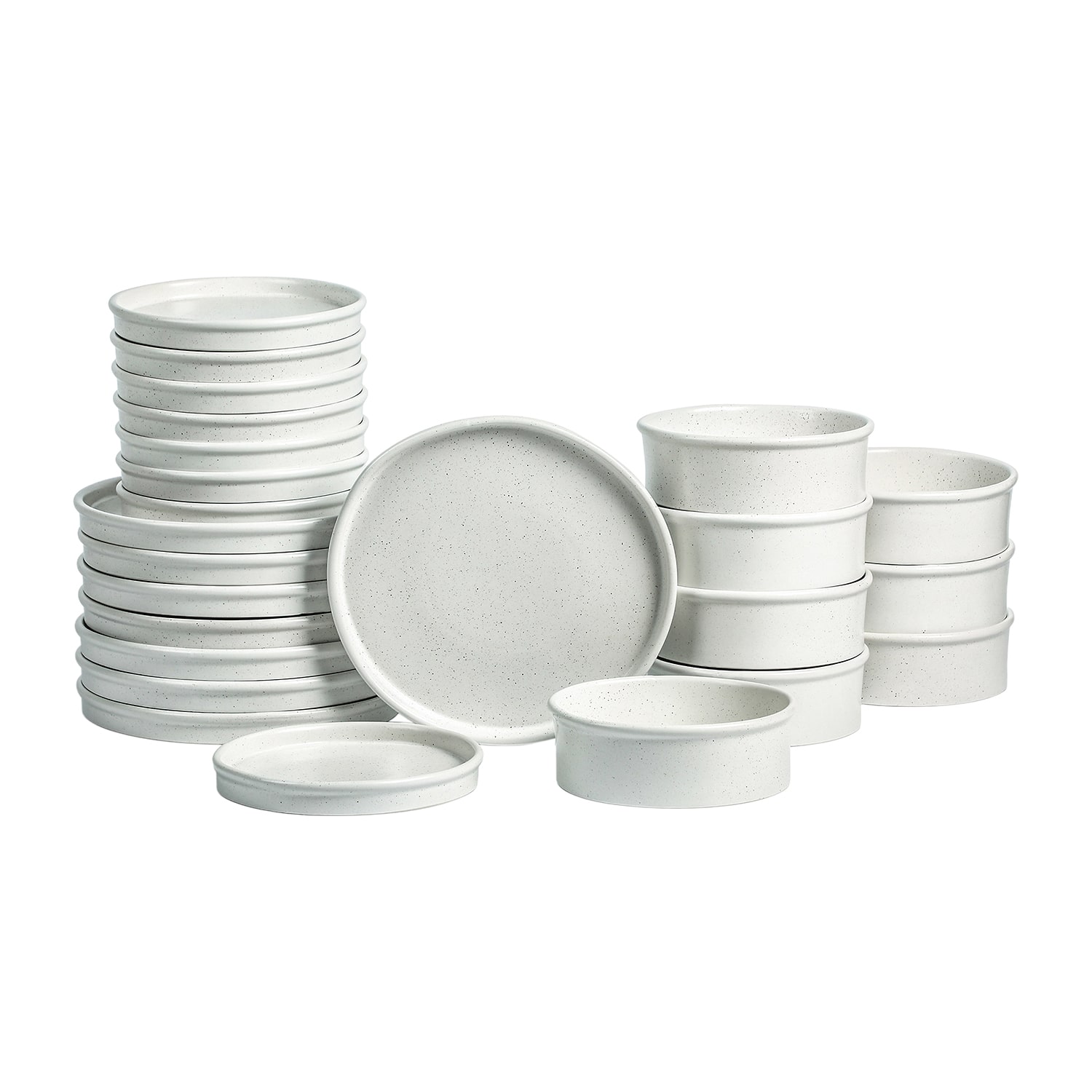 Stone + Lain Roscoe 24-pc. Stoneware Dinnerware Set