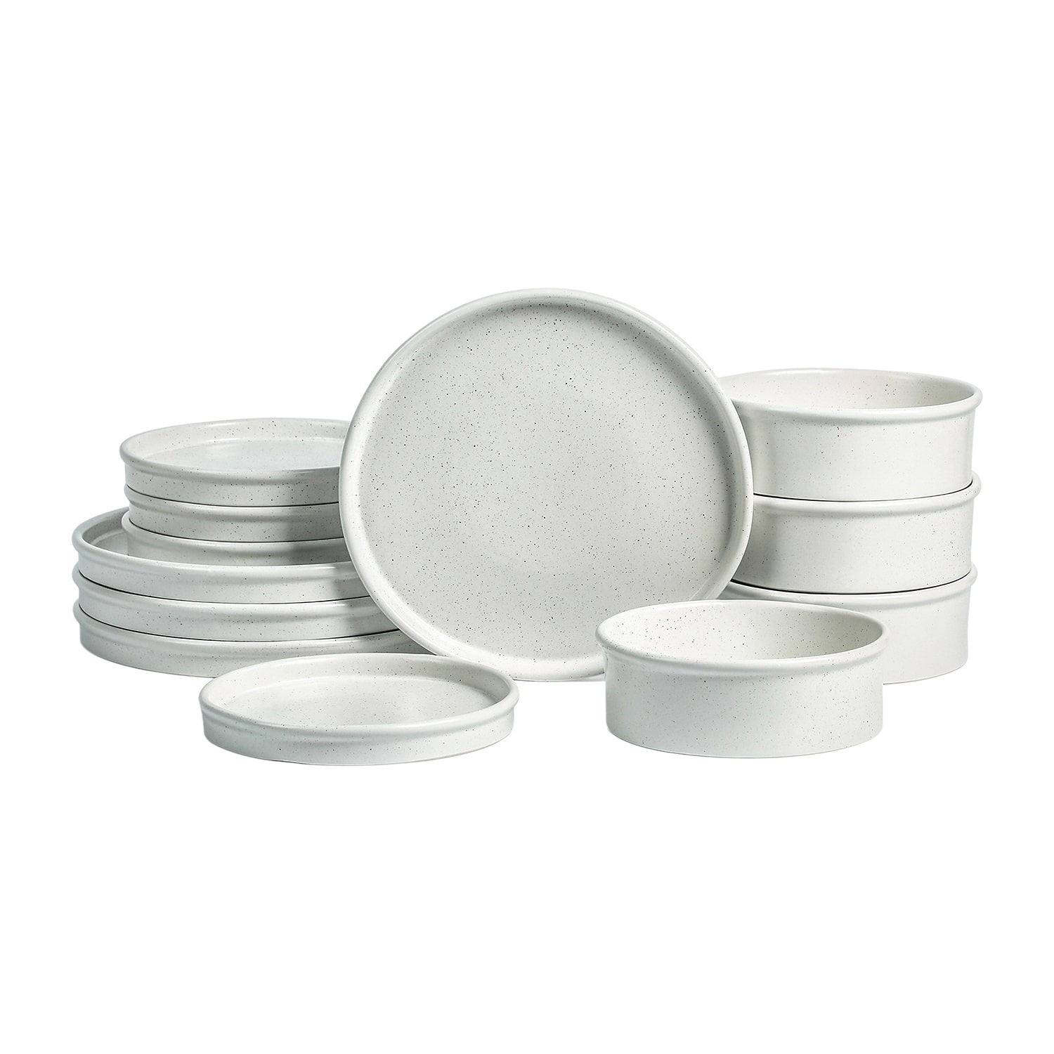 Stone + Lain Roscoe 12-pc. Stoneware Dinnerware Set