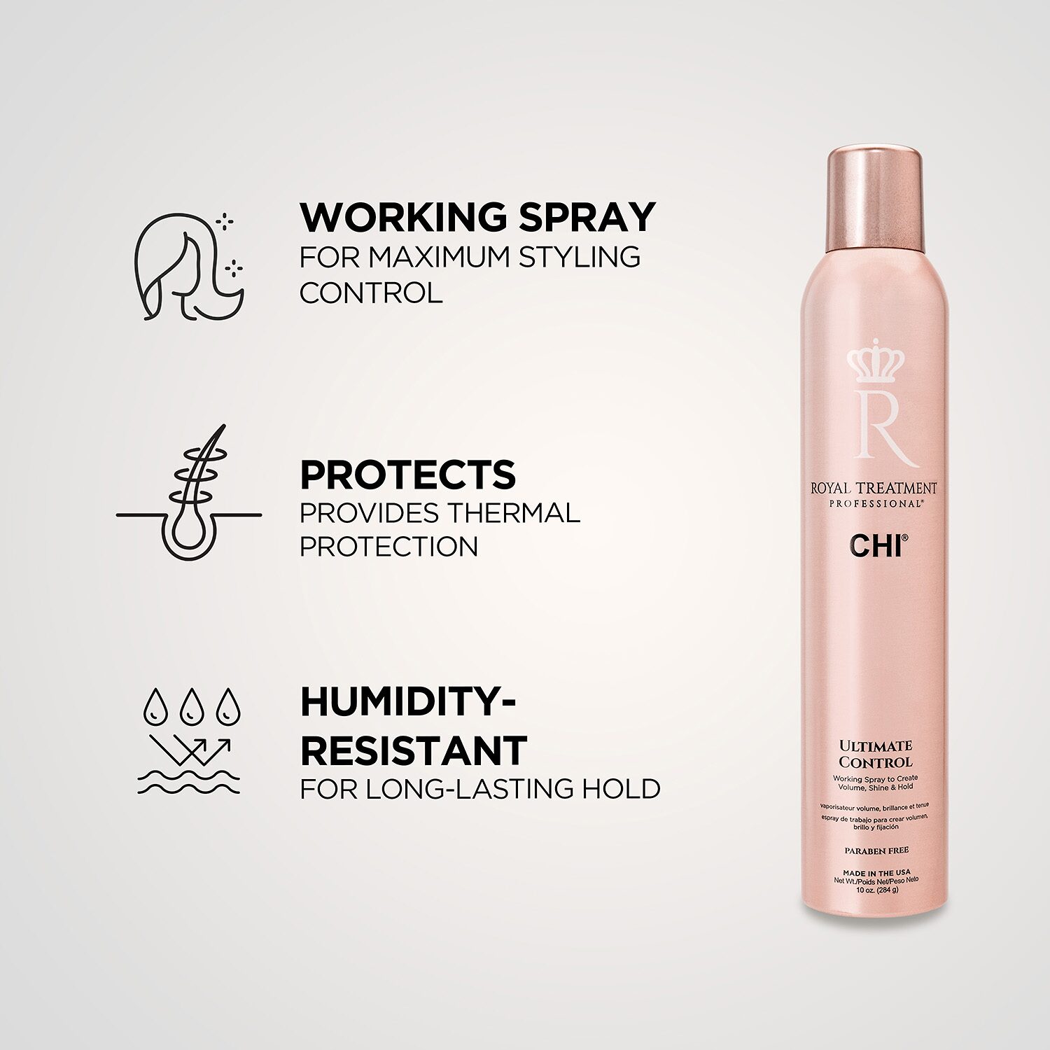 CHI Styling Ultimate Control Hair Spray 10oz Hair Spray 10 oz.