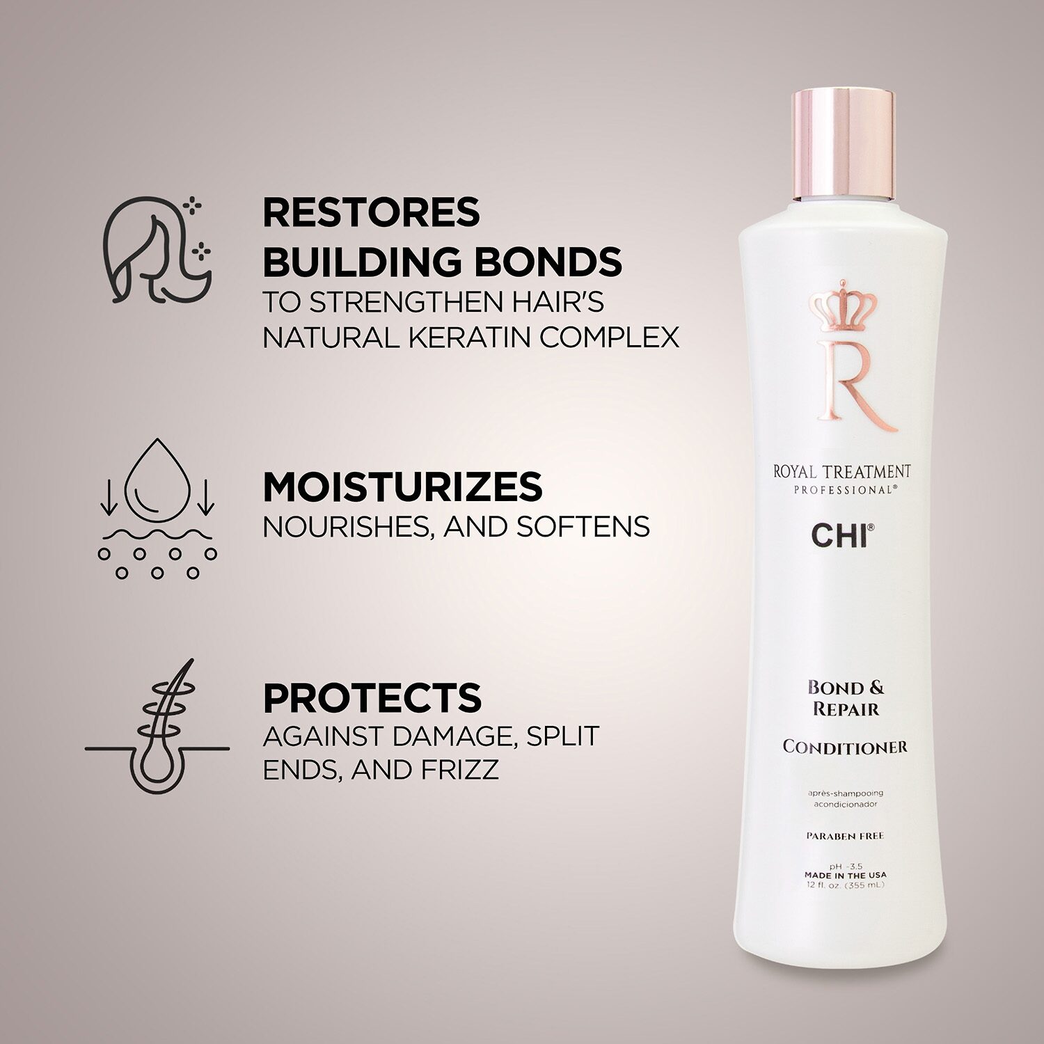 CHI Styling Bonding Conditioner 12oz Conditioner 12 oz.