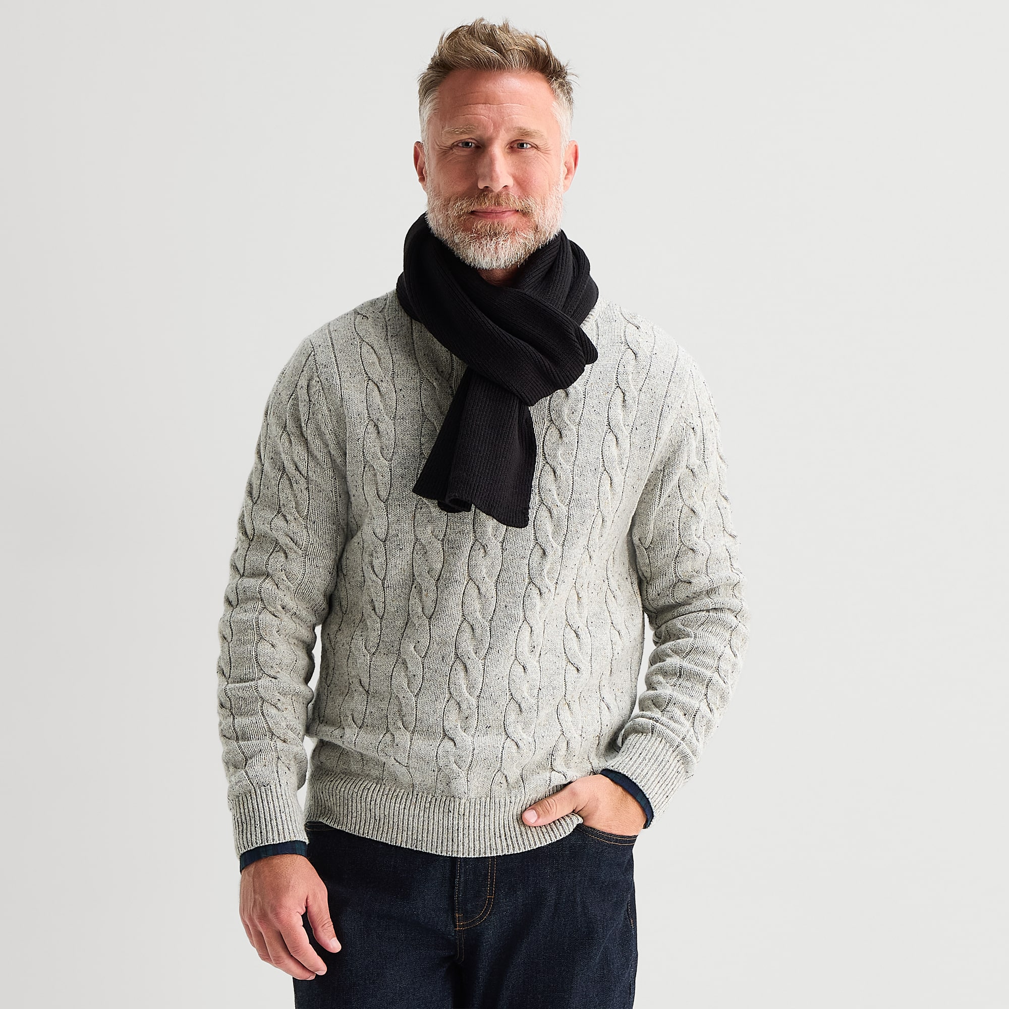 St. John's Bay Knit Scarf