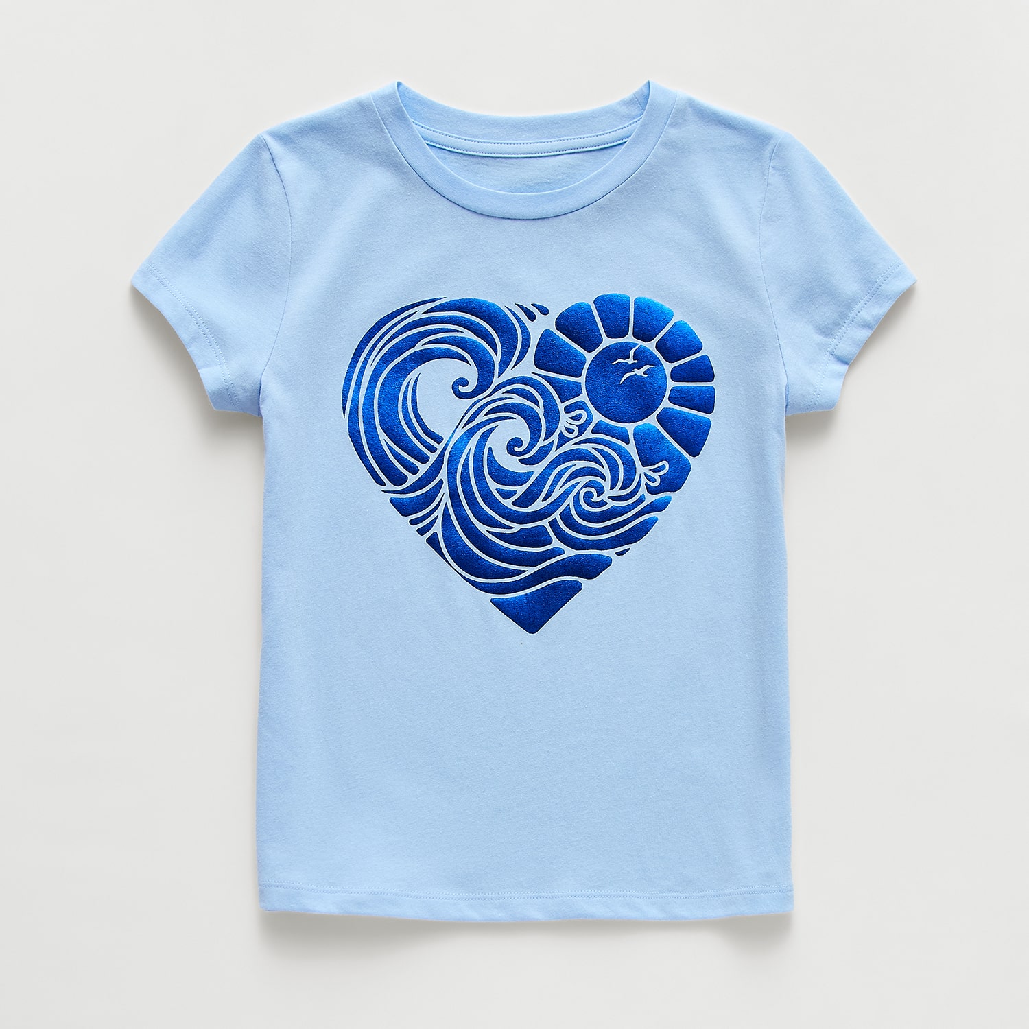 Thereabouts Little & Big Kid Girls Crew Neck Short Sleeve Classic Fit Graphic T-Shirt