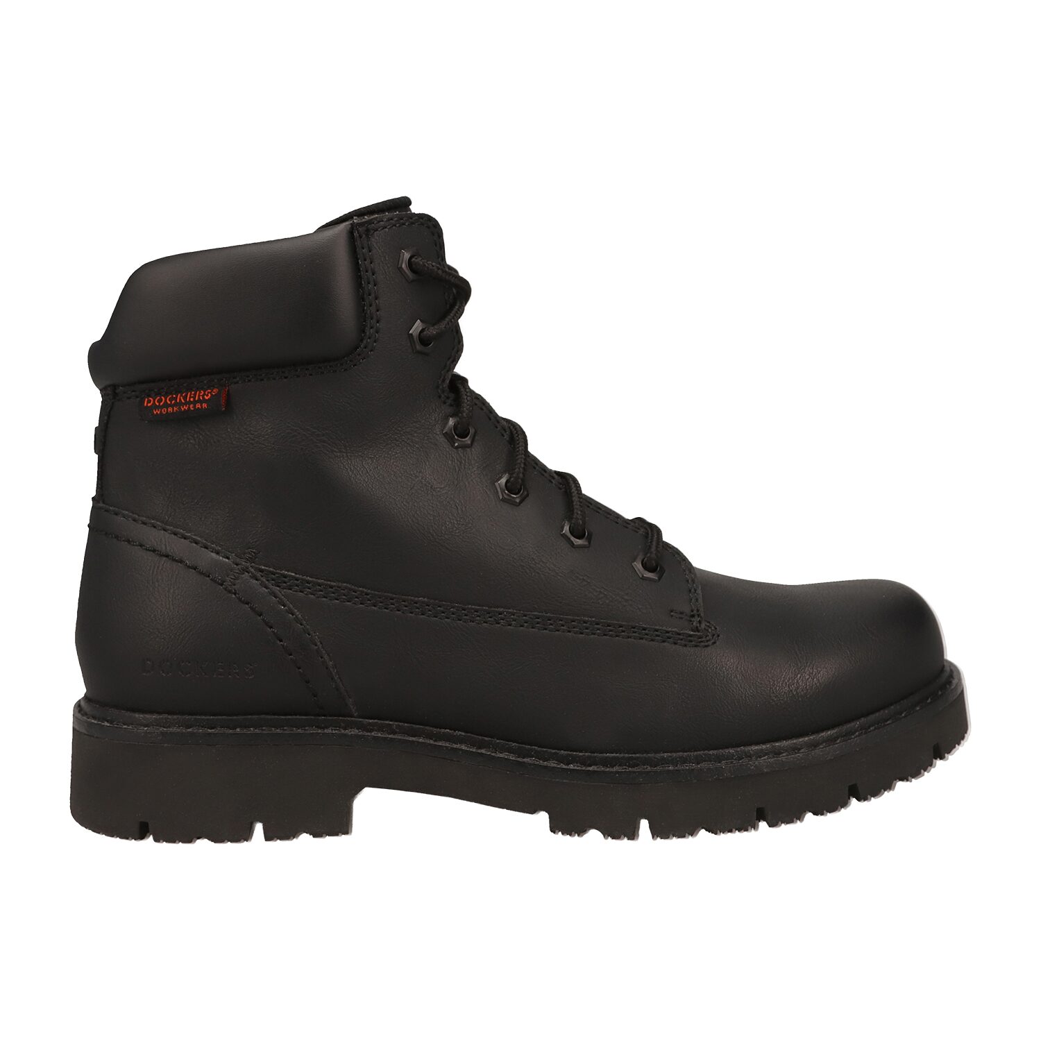 Dockers Mens Flint Sr Slip Resistant Chunky Heel Work Boots