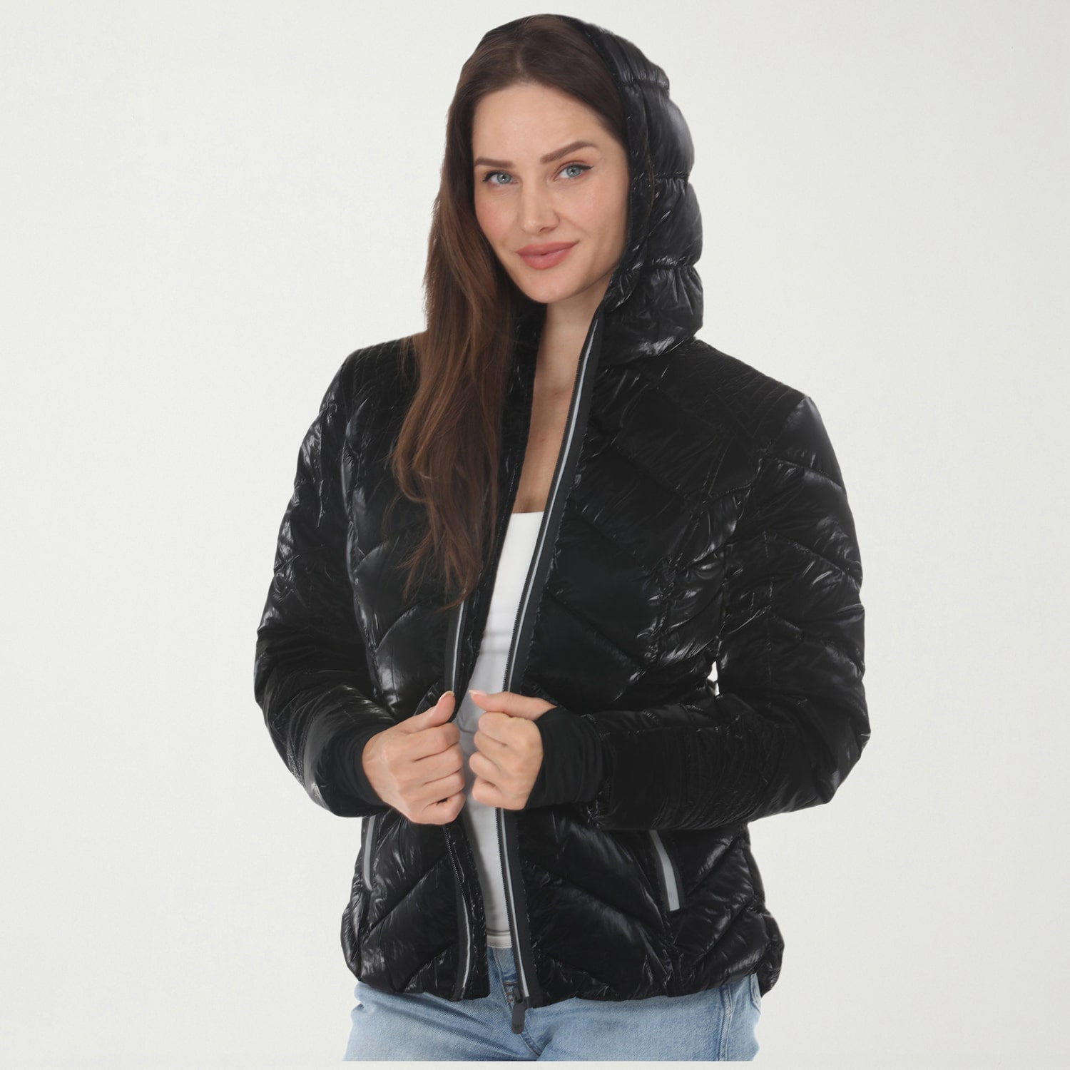 White Mark Fall-Winter Womens Midweight Jacket