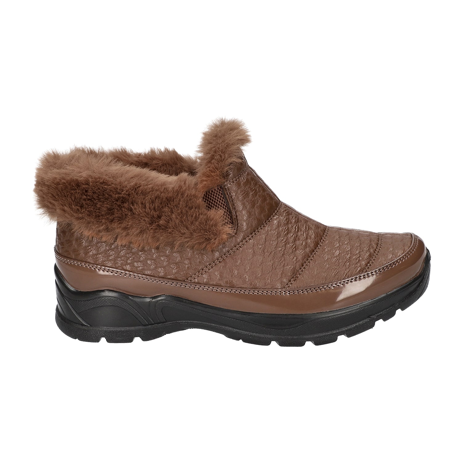 Easy Street Womens Flurry Flat Heel Snow Boots