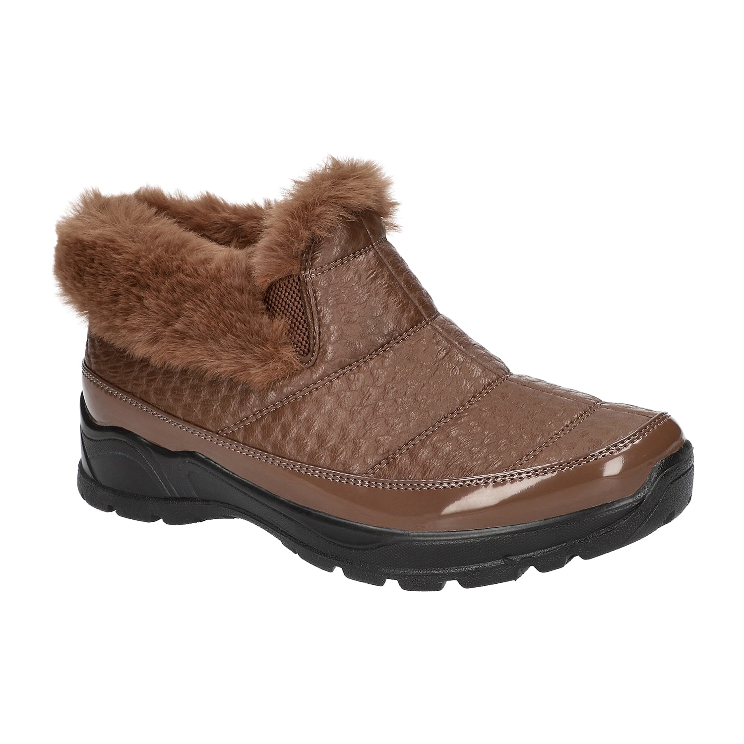 Easy Street Womens Flurry Flat Heel Snow Boots