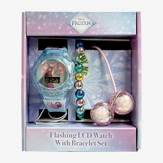Disney Kids Character Set Frozen Unisex Multicolor 3-pc. Watch Boxed ...