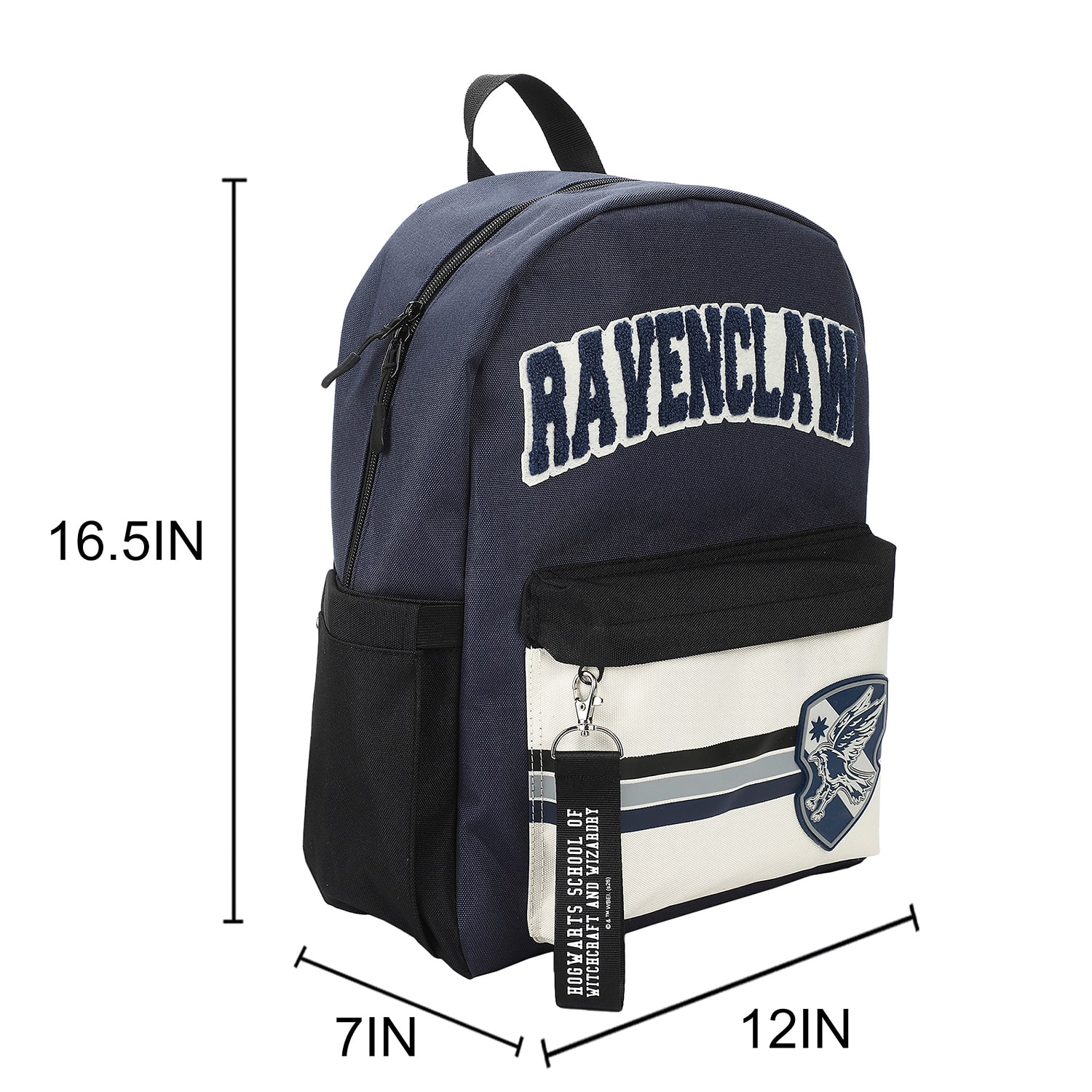 Harry Potter Ravenclaw Crest 16.5in Adult Blue Backpack
