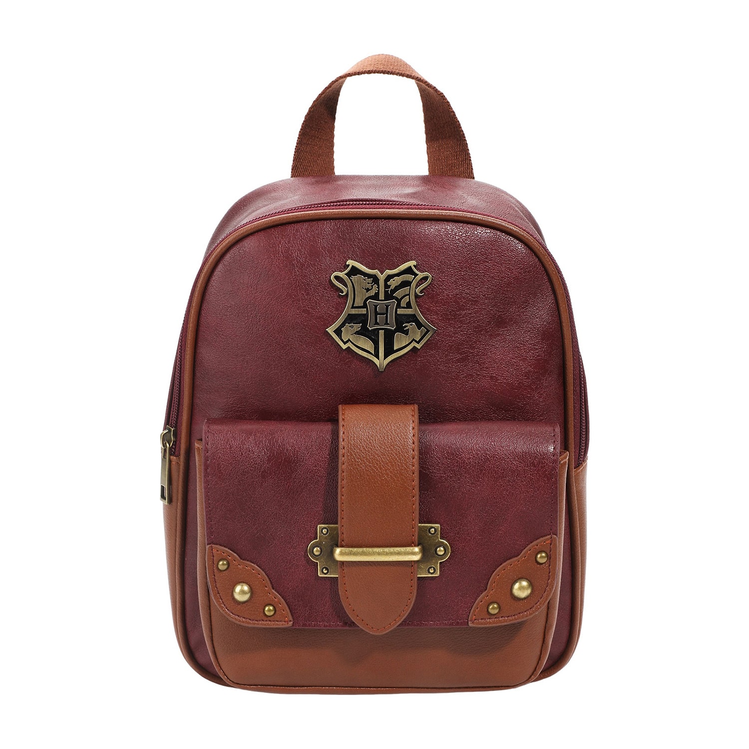 Harry Potter Hogwarts Crest 11In Mini Backpack for Adults