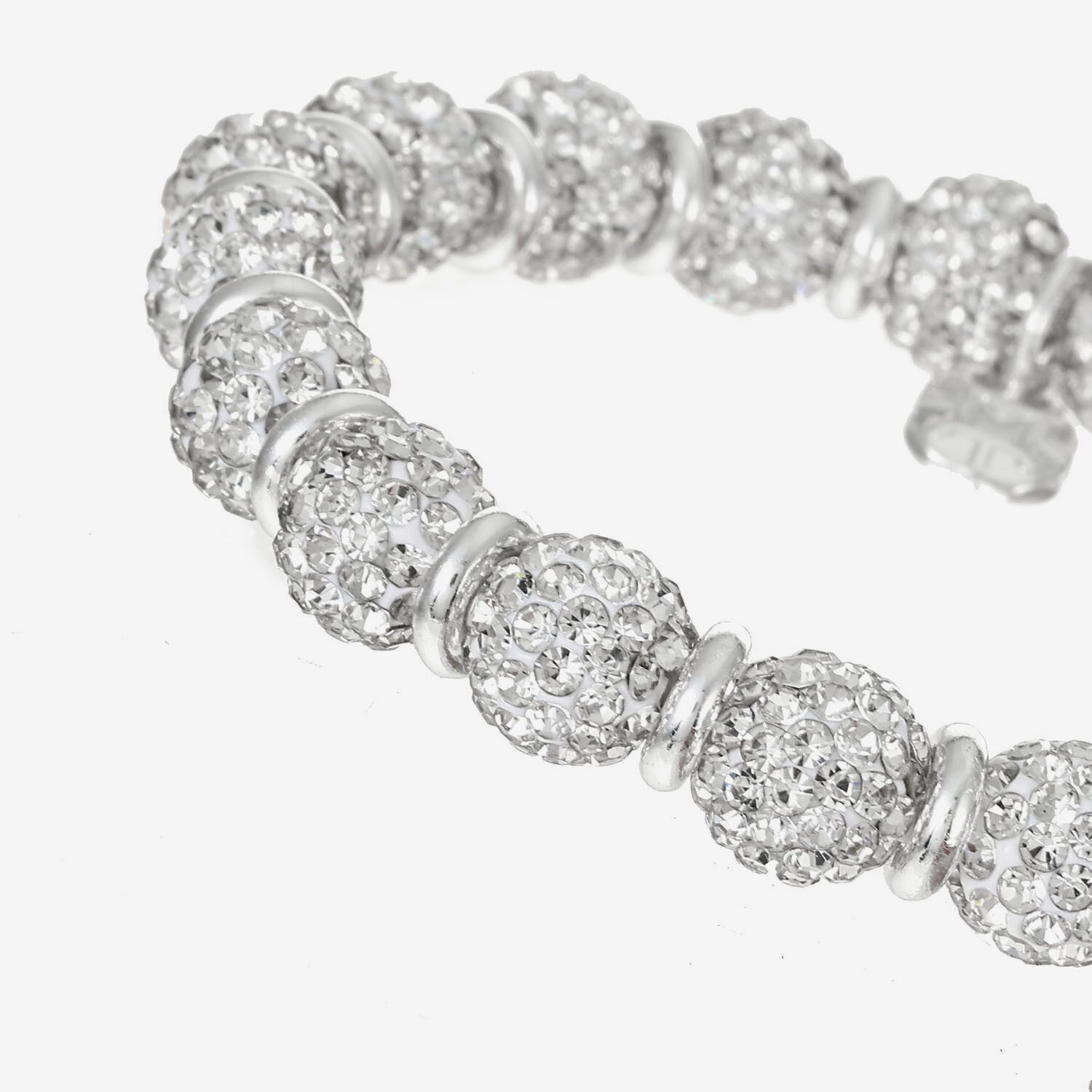 Monet Jewelry Womens Glass Stretch Bracelet