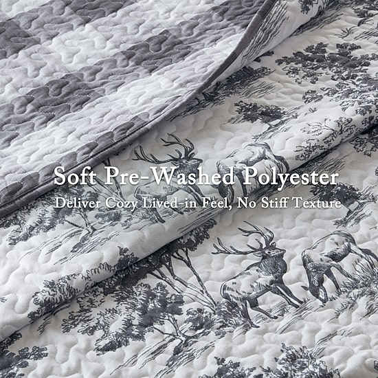 Madison Park Hartwell 3-pc. Reversible Coverlet Set - JCPenney