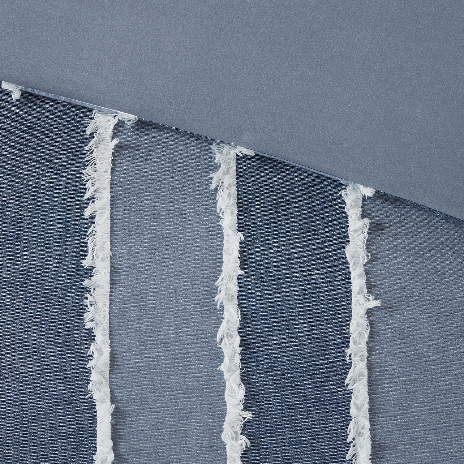 INK+IVY Shay Striped Cotton 3-pc. Midweight Comforter Set