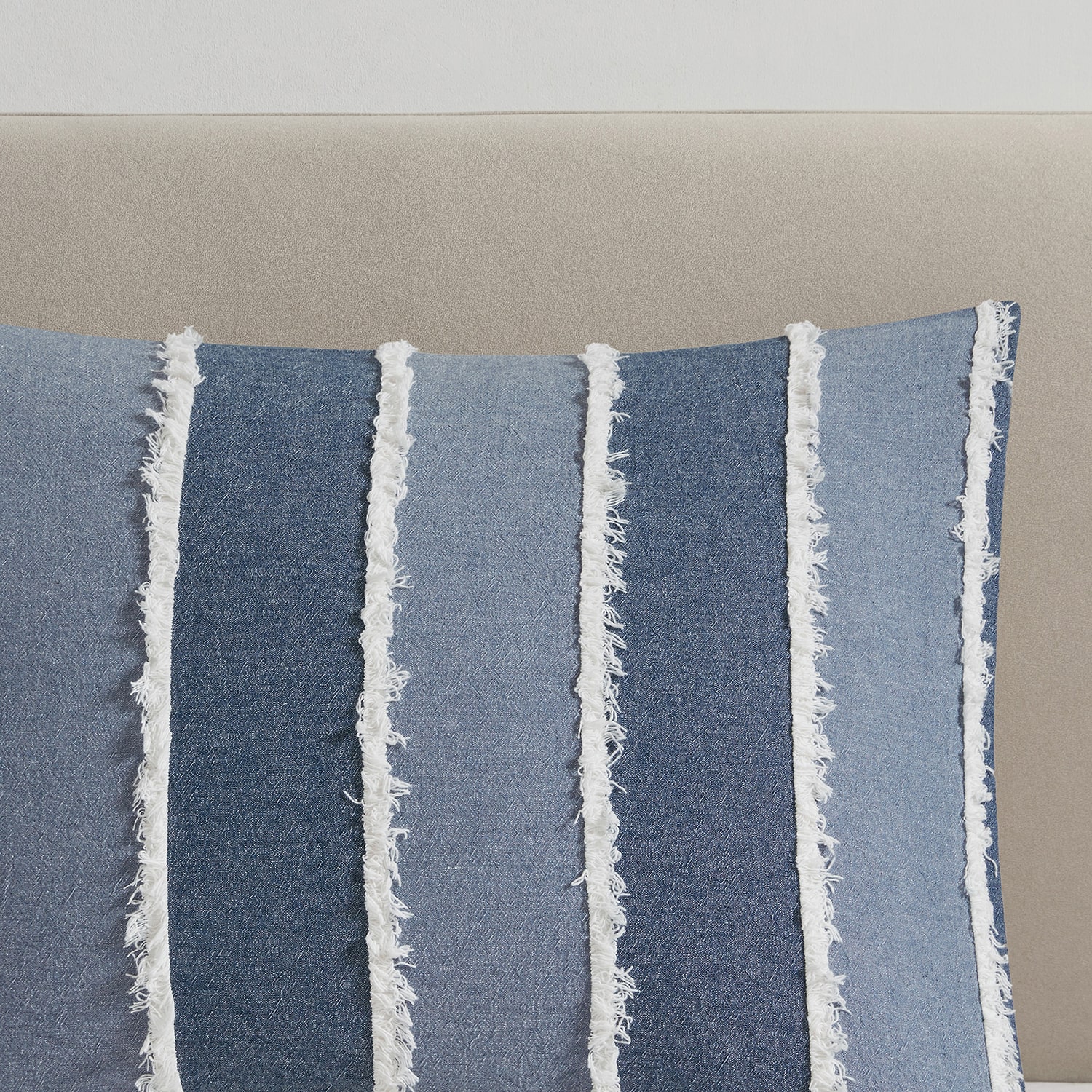 INK+IVY Shay Striped Cotton 3-pc. Midweight Comforter Set