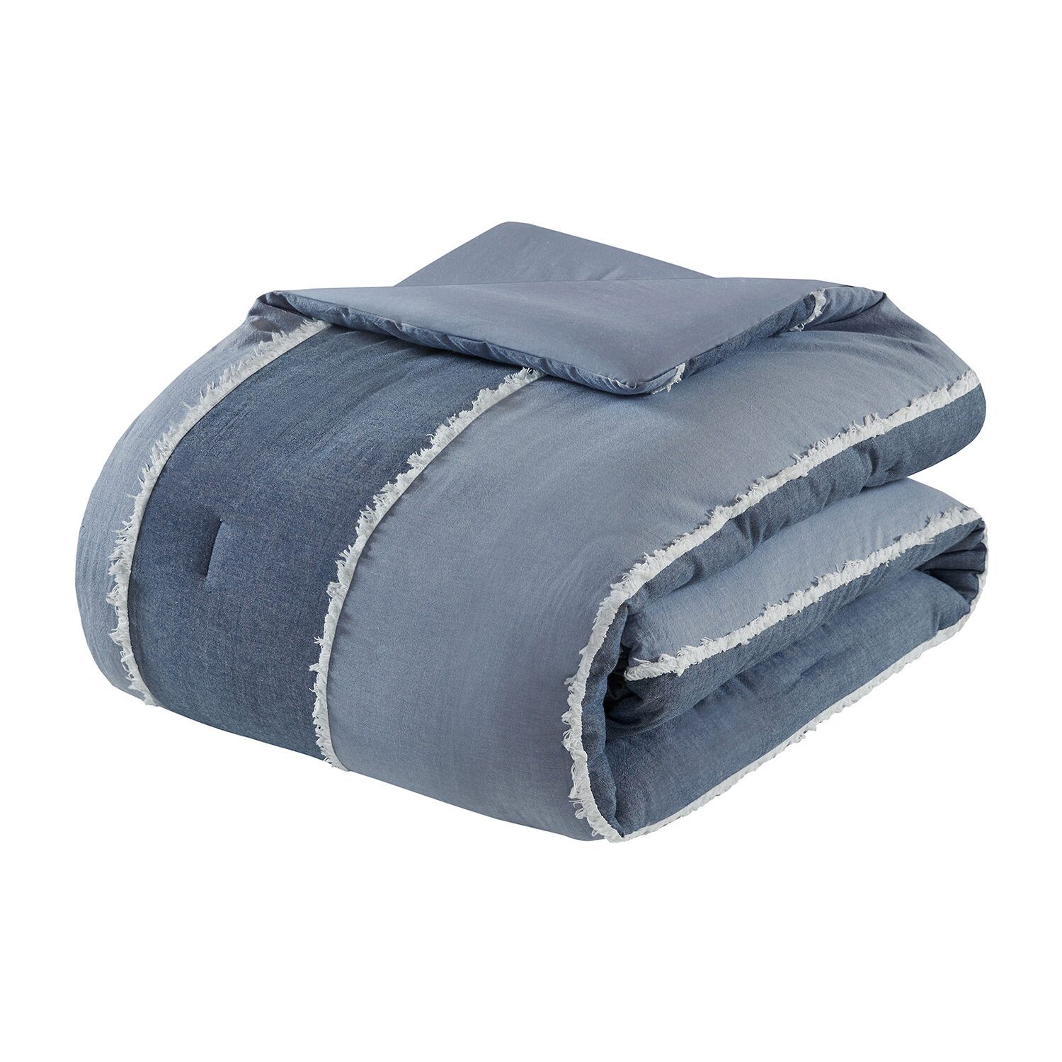 INK+IVY Shay Striped Cotton 3-pc. Midweight Comforter Set