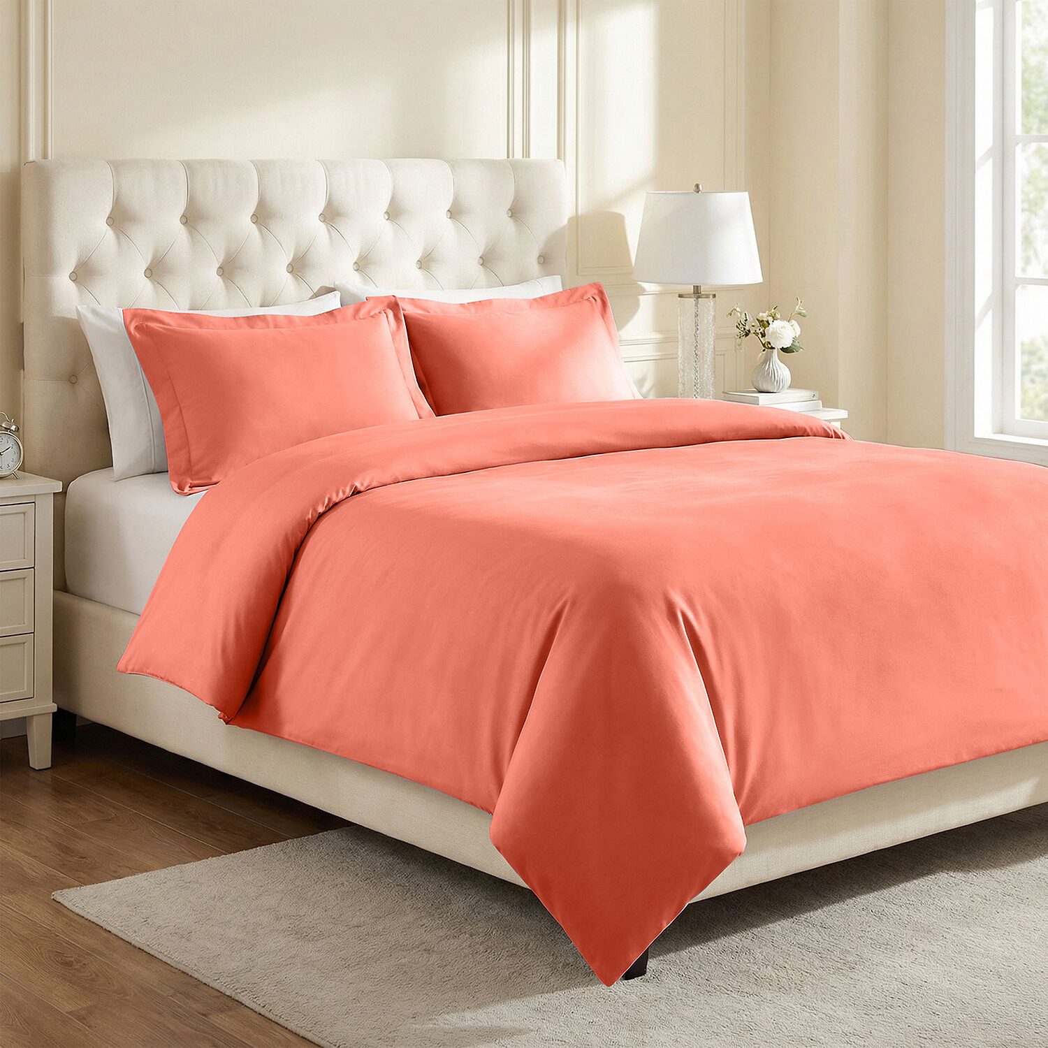 SUPERIOR® Cotton Rich Blend 1200tc Heavyweight Reversible Duvet Cover
