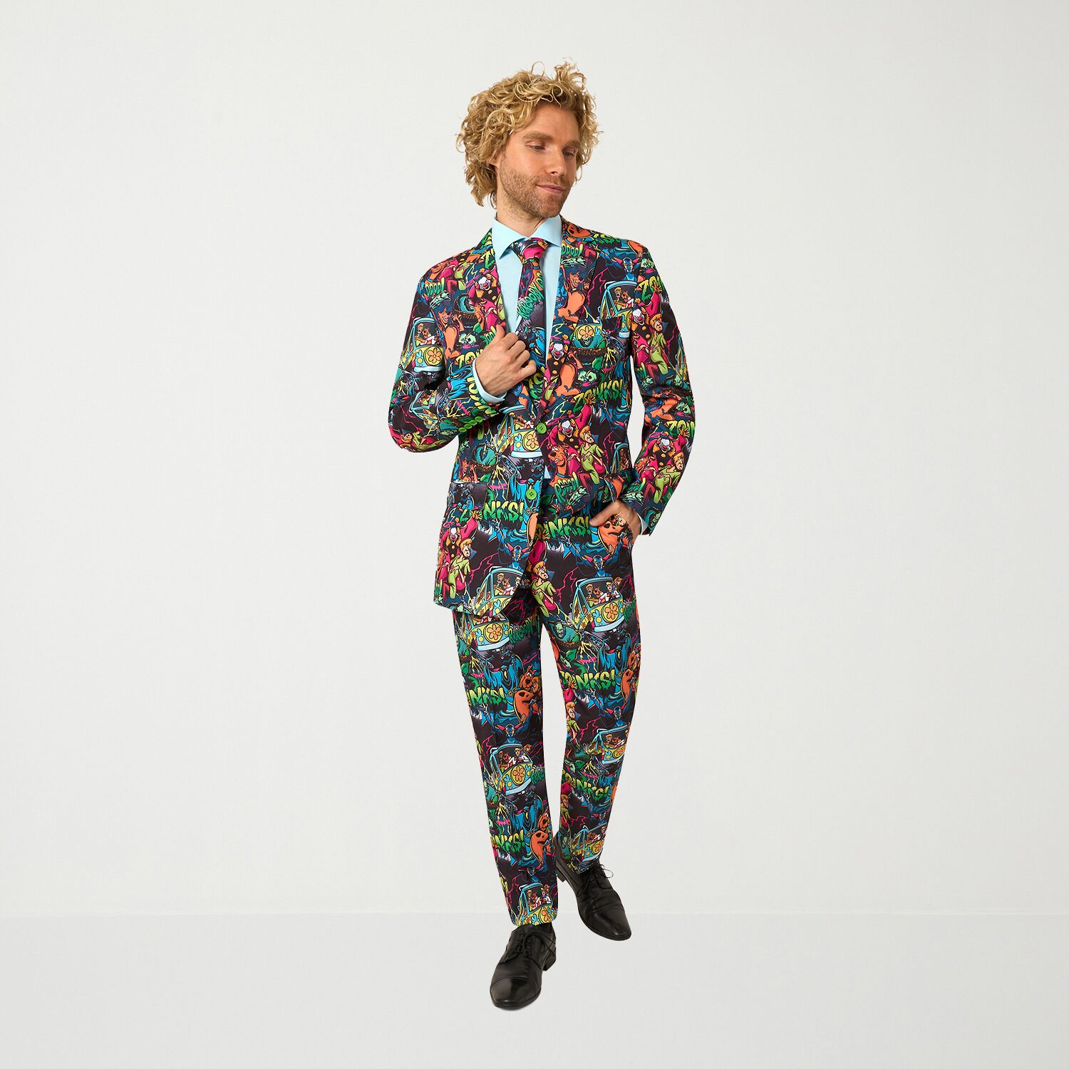Opposuits Scooby Doo Mens Abstract 3-pc. Suit Set, Color: Miscellaneous ...
