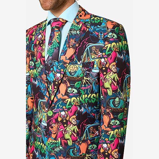 Opposuits Scooby Doo Mens Abstract 3-pc. Suit Set, Color: Miscellaneous ...