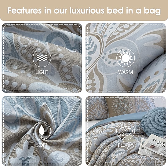 Stratford Park Esmay 6-pc. Complete Bedding Set
