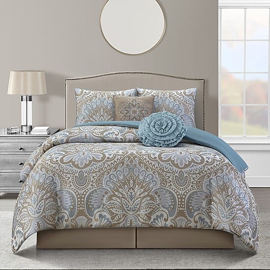 Stratford Park Esmay 6-pc. Complete Bedding Set