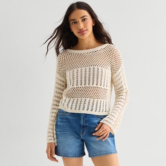 a.n.a Crew Neck Pullover Sweater