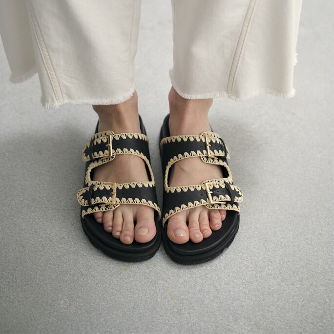 a.n.a Dublin Womens Footbed Sandals