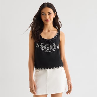 a.n.a Embroidered Camisole