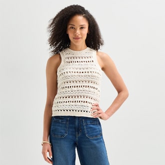 a.n.a Sleeveless Pullover Sweater