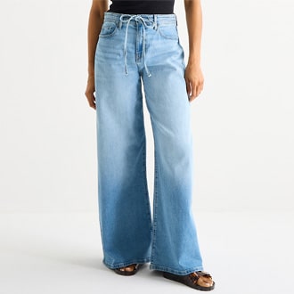 a.n.a Womens High Rise Trouser Jean