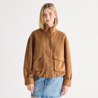 a.n.a Womens Midweight Bomber Jacket