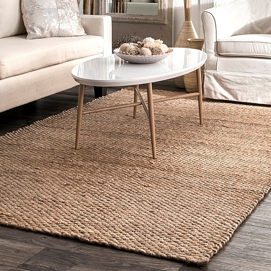 nuLoom Hand Woven Hailey Jute Rug