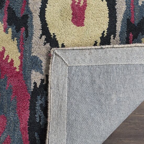 Safavieh Ikat Collection Eirann Geometric Square Area Rug
