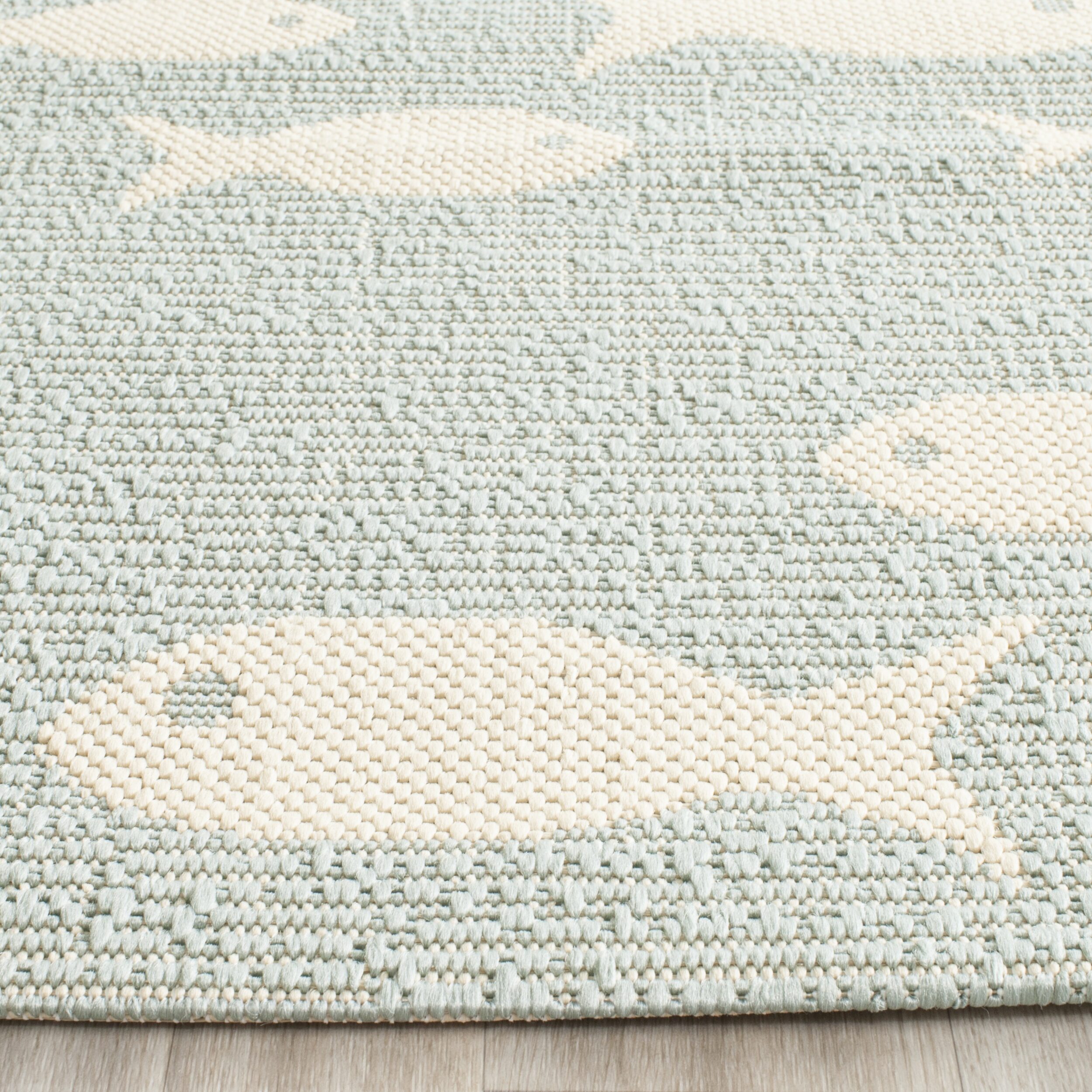 Safavieh Courtyard Collection Virginia Geometric Indoor/Outdoor Area Rug
