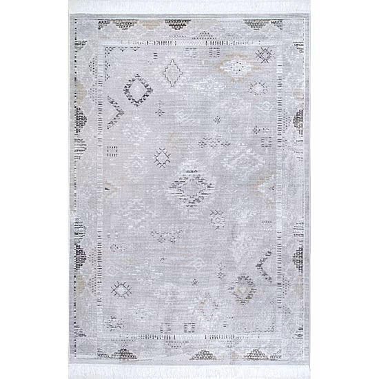 nuLoom Vintage Tribal Maida Fringe Area Rug