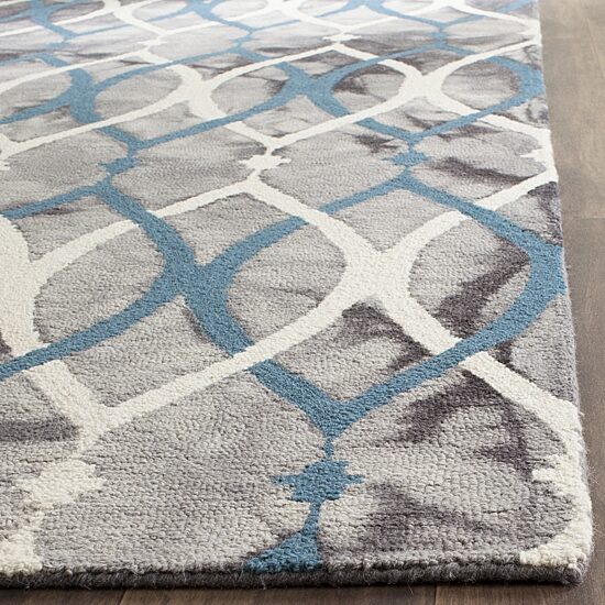 Safavieh Dip Dye Collection Harlan Geometric Square Area Rug