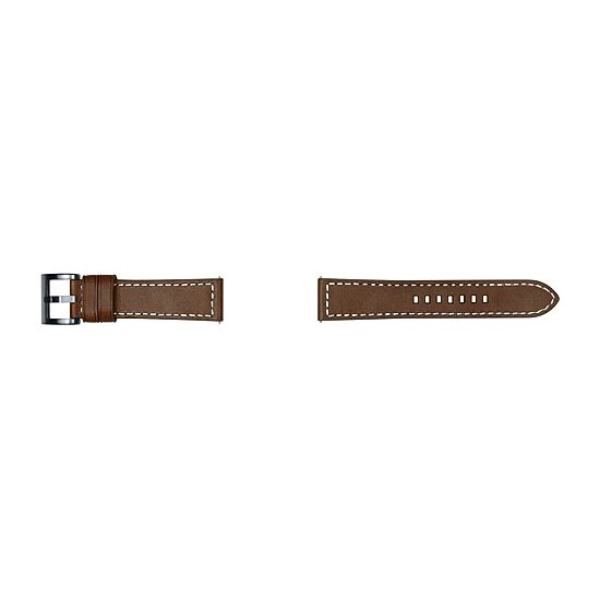 Samsung Galaxy 46mm Compatible Mens Brown Leather Watch Band Gp-R765breeeab