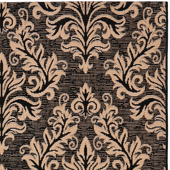 Safavieh Courtyard Collection Domhnall Floral Indoor/Outdoor Runner Rug