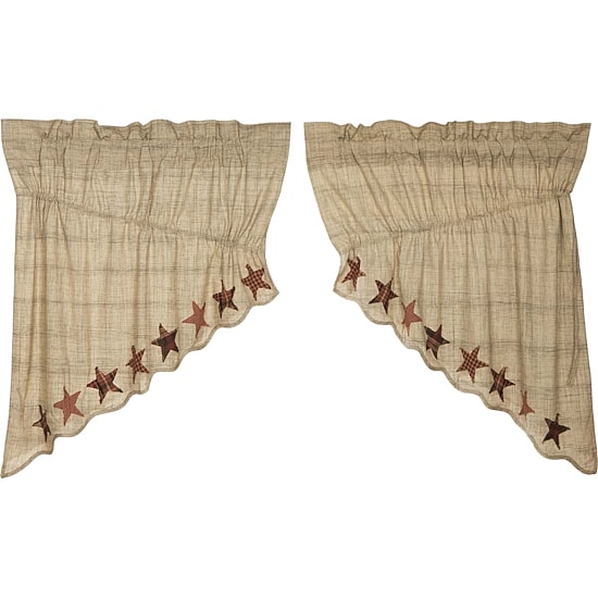 Abilene Star Swag Valance