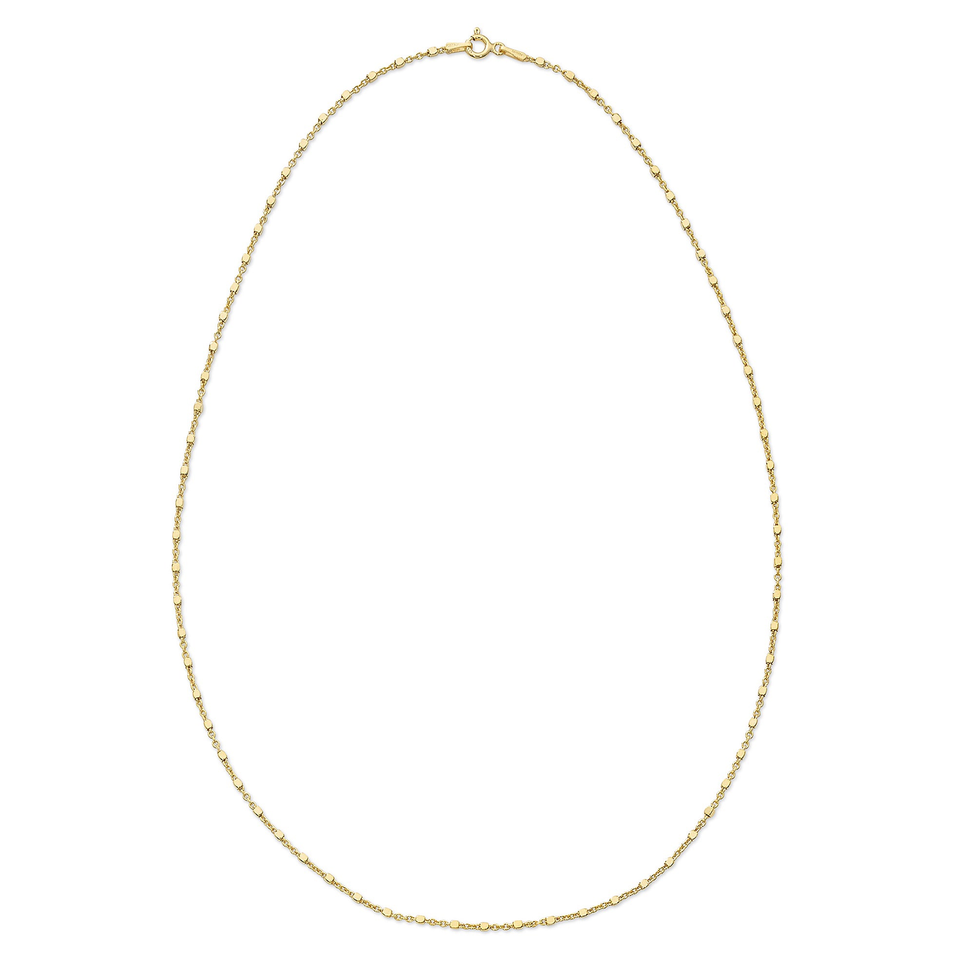 Made in Italy Womens 24K Gold Over Silver Sterling Silver 20 Inch Rope Chain Necklace