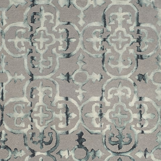 Safavieh Dip Dye Collection Danny Floral Round Area Rug